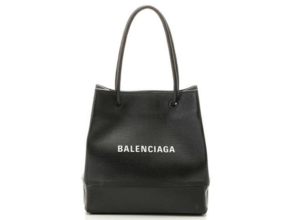 Balenciaga Shopping Tote Bag Shoulder Black